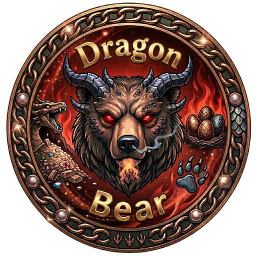 Dragon Bear collectible coin