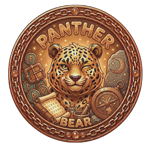 Panther Bear collectible coin